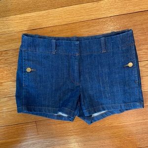 J Crew Jean Shorts - tailored denim